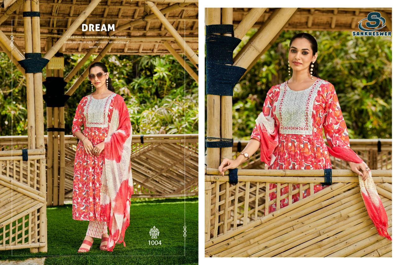 Dairy Milk Vol 1 By Sankheswer Capsule Foil Printed Kurti With Bottom Dupatta Orders In India